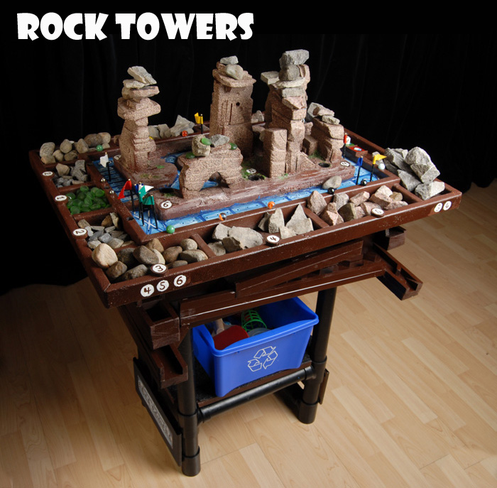 Junkyard Symphony's Rock Towers